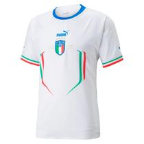 Camisa Puma Itália II 22/23 Promo Masculino - Azul e Branco