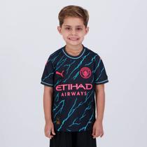Camisa Puma Manchester City Third 2024 Juvenil