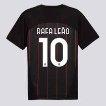 Camisa Puma Milan Pré-Jogo 2025 10 Rafa Leão Camisa Puma Milan Pré-Jogo 2025 10 Rafa Leão