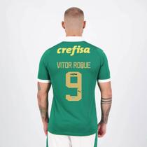 Camisa Puma Palmeiras I 2024 9 Vitor Roque Camisa Puma Palmeiras I 2024 9 Vitor Roque