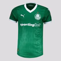 Camisa Puma Palmeiras I 2025 Jogador Patch Libertadores