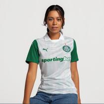 Camisa Puma Palmeiras II 2025 Feminino Com Patrocínio Camisa Puma Palmeiras II 2025 Feminino Com Patrocínio