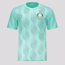 Camisa Puma Palmeiras Pré-Jogo 2025 Verde