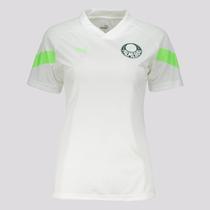 Camisa Puma Palmeiras Treino Feminina Branca