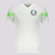 Camisa Puma Palmeiras Treino Juvenil 2023 Branca
