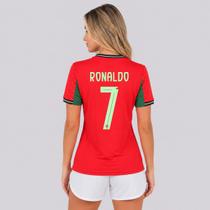 Camisa Puma Portugal Home 2025 Feminina 7 Ronaldo Camisa Puma Portugal Home 2025 Feminina 7 Ronaldo