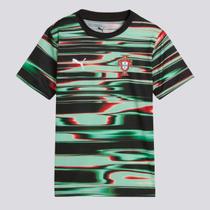 Camisa Puma Portugal Pré-Jogo 2025 Juvenil Camisa Puma Portugal Pré-Jogo 2025 Juvenil