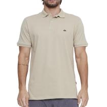 Camisa Quiksilver Polo Embroidery Piquet SM25 Caqui