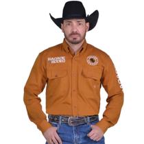 Camisa Radade Masculina Bordada Western Rodeio Competição