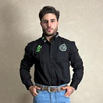 Camisa Radade Rodeio Masculina Bordada Manga Longa Cowboy Camisa Radade Rodeio Masculina Bordada Manga Longa Cowboy