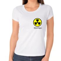 Camisa Radiologia - Profissões Simbolo no peito- tshirt Camisa Radiologia - Profissões Simbolo no peito- tshirt