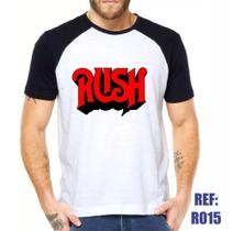 Camisa Raglan Rush Banda Rock Metal Tom Sawyer Fly By Night