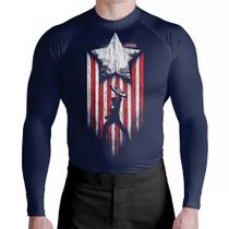 Camisa Rash Guard Captão América ATL