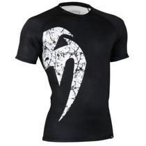 Camisa Rash Guard Giant Classic Black Manga Curta - Venum