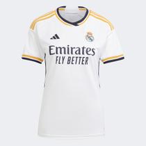 Camisa Real Madrid Home 23/24 s/n Torcedor Adidas Feminina