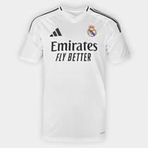 Camisa Real Madrid Home 24/25 s/n Torcedor Adidas Masculina