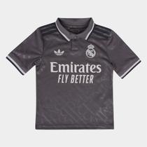 Camisa Real Madrid Infantil Third 24/25 s/n Torcedor Adidas