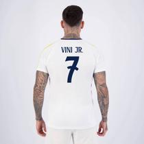 Camisa Real Madrid Vini Jr 7 Branca