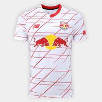 Camisa Red Bull Bragantino I 23/24 s/n Torcedor New Balance Masculina - Branco