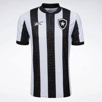 Camisa Reebok Botafogo 23/24 Home Oficial - Preto e Branco