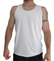 Camisa Regata 100% Poliéster Sublimação Camiseta Básica
