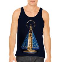 Camisa Regata Adulto infantil Nossa Senhora Aparecida Mãe de deus