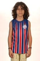 Camisa Regata Bahia Infantil e Juvenil Azul Royal Oficial