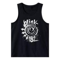 Camisa Regata Blink-182 Banda De Rock 100% Algodão