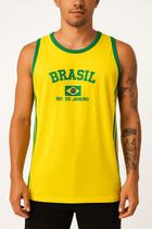 Camisa Regata do Brasil Bordada