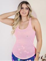 Camisa Regata Esportiva Feminina Nadador Dry Fit Tecido Premium
