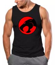 Camisa Regata Thunder Cats Logo Desenho Geek 100% Algodão