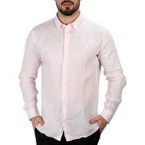 Camisa Reserva Linho Rosa