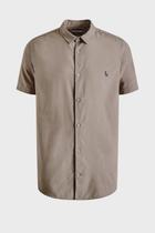 Camisa Reserva Manga Curta Nova Paraty Contraste Bege - Cor Bege - Tamanho XL/GG