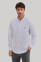 Camisa Reserva Masculina ML Regular Sport Oxford Branca - Cor Branco - Tamanho M/M Camisa Reserva Masculina ML Regular Sport Oxford Branca - Cor Branco - Tamanho M/M