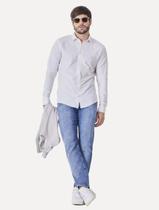 Camisa Reserva Masculina Office Enxuto Grid Duplo Rosa Lotus Camisa Reserva Masculina Office Enxuto Grid Duplo Rosa Lotus