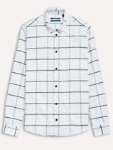 Camisa Reserva Masculina Xadrez Speedy Check Off-White Camisa Reserva Masculina Xadrez Speedy Check Off-White