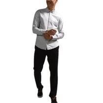 Camisa Reserva Ml Pf Oxford Color Cinza Camisa Reserva Ml Pf Oxford Color Cinza