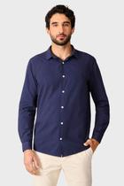 Camisa Reserva ML Regular Nova Paraty Azul Marinho Camisa Reserva ML Regular Nova Paraty Azul Marinho