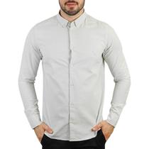 Camisa Reserva Oxford Cinza