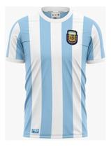 Camisa Retrô Argentina 1986 Home Azul Futebol Vintage Clássica Estilo Histórico Copa do Mundo, Confortável e Ideal para Colecionadores