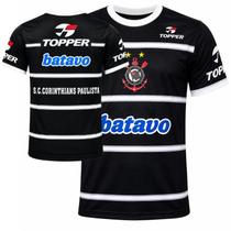 Camisa Retrô Corinthians Mundial 1999 Preta versão Jogador