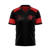 Camisa Retro Flamengo Zico Mundial 1981 Oficial - Braziline Camisa Retro Flamengo Zico Mundial 1981 Oficial - Braziline