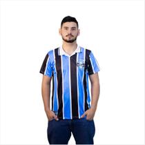 Camisa Retrô Grêmio 1993 Listrada Masculina Polo Oficial