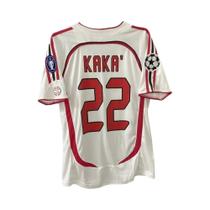 Camisa Retrô Kaka Milan Infantil Masculina 0607ac No. Camisa De Treino De Futebol De Manga Curta 22 Camisa Retrô Kaka Milan Infantil Masculina 0607ac No. Camisa De Treino De Futebol De Manga Curta 22