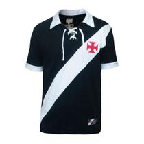 Camisa Retrô Masculina Vasco da Gama Cordinha