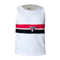 Camisa Retrô Regata Branca Bimundial São Paulo