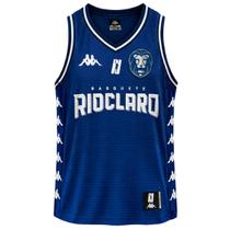 Camisa Rio Claro Kappa Regata Uniforme 1 Torcedor - Masculino Tamanho:MCor:Azul Camisa Rio Claro Kappa Regata Uniforme 1 Torcedor - Masculino Tamanho:MCor:Azul