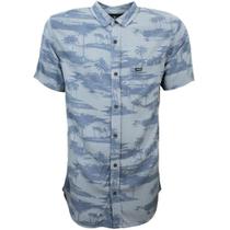 Camisa Rip Curl Party Pack Azul Masculina Camisa Rip Curl Party Pack Azul Masculina