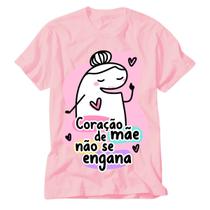 Camisa Rosa Frases flork não tenho um minuto de paz mãe