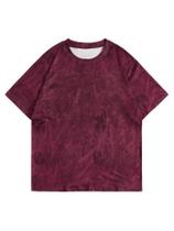 Camisa Roseeek Camo de manga curta Y2k Camouflage vermelha 2GG masculina Camisa Roseeek Camo de manga curta Y2k Camouflage vermelha 2GG masculina